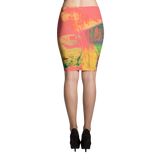 Rainbow Arch Pencil Skirt